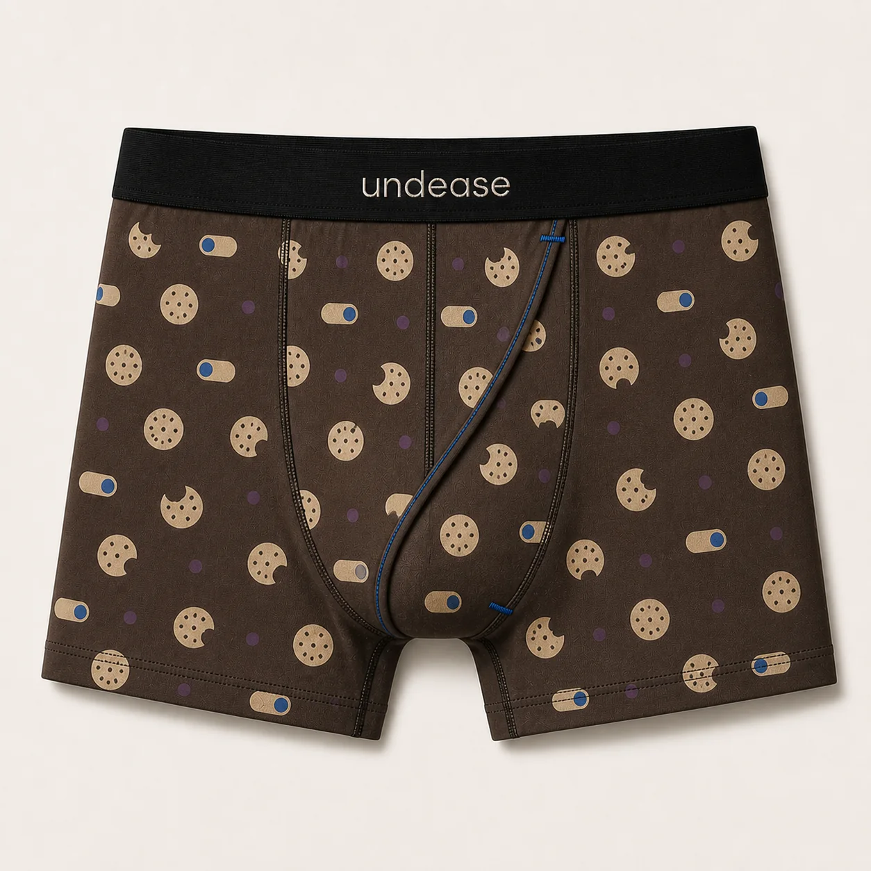 Espresso Consent to Cookies Trunk with cookie and toggle print and the fixed Undease Flap