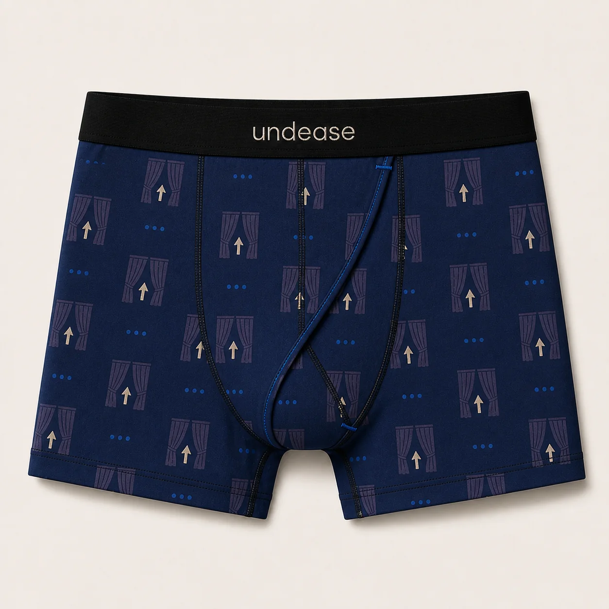 Cobalt Soft Launch Trunk with curtain and progress print and the fixed Undease Flap